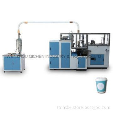 One - Side PE Tea Cup Forming Machine / Coffee Cup Making M